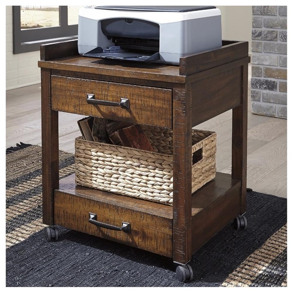 Rolling Printer Stand with Storage L5561