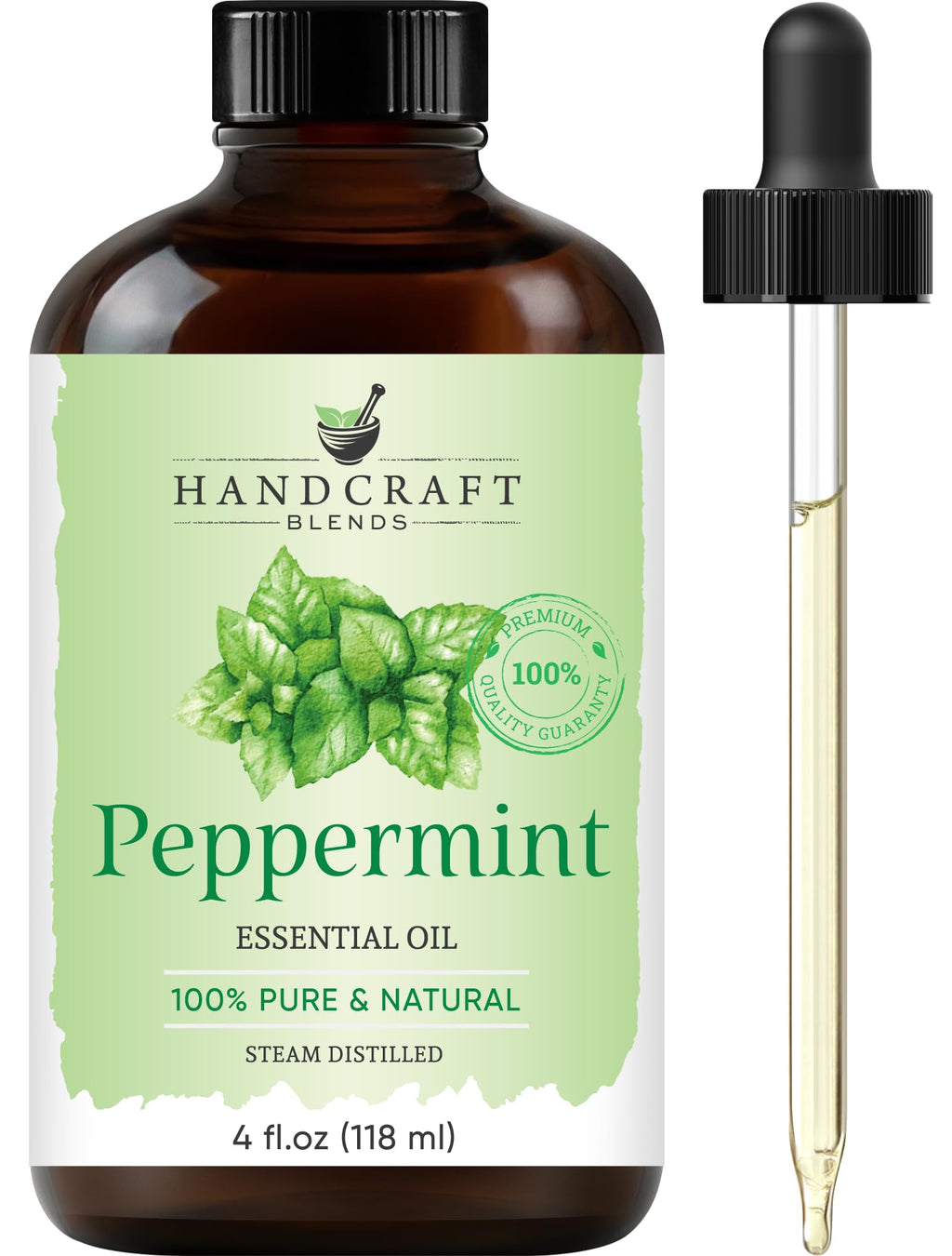 100% Pure & Natural Orange, Lavender, Peppermint Essential Oil Blend 4 Fl. Oz M236
