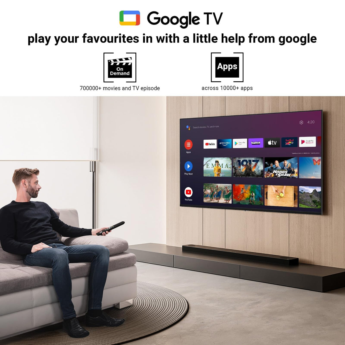 32 Inch 720P HD Smart LED TV F7051
