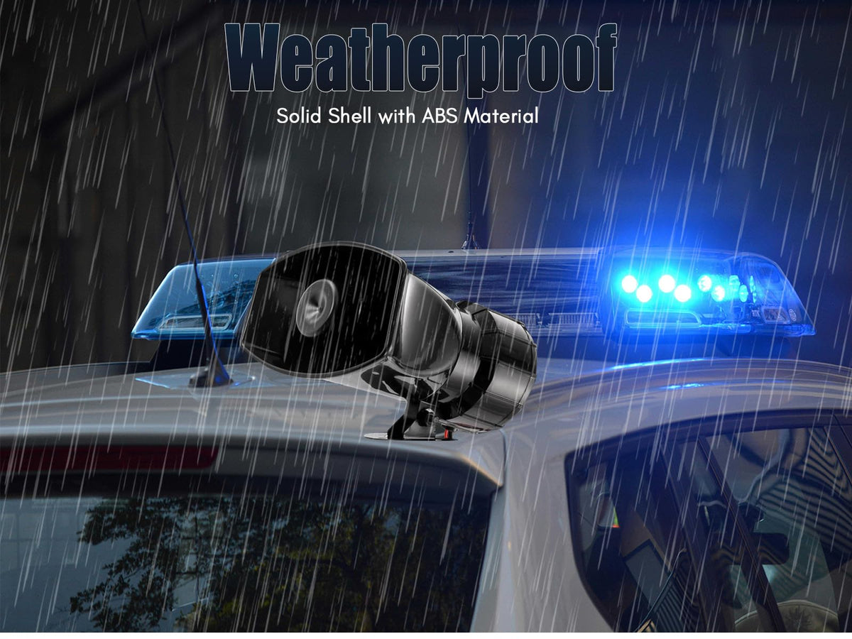 Car Siren Horn with Mic PA Speaker System U247712