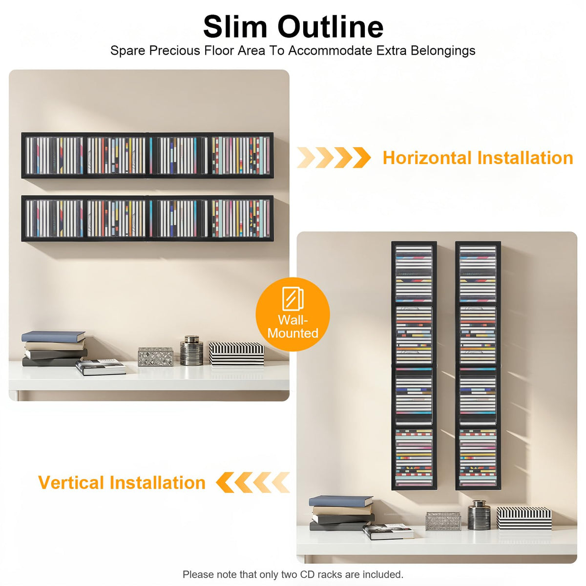 34 Inch DVD Shelves B4213
