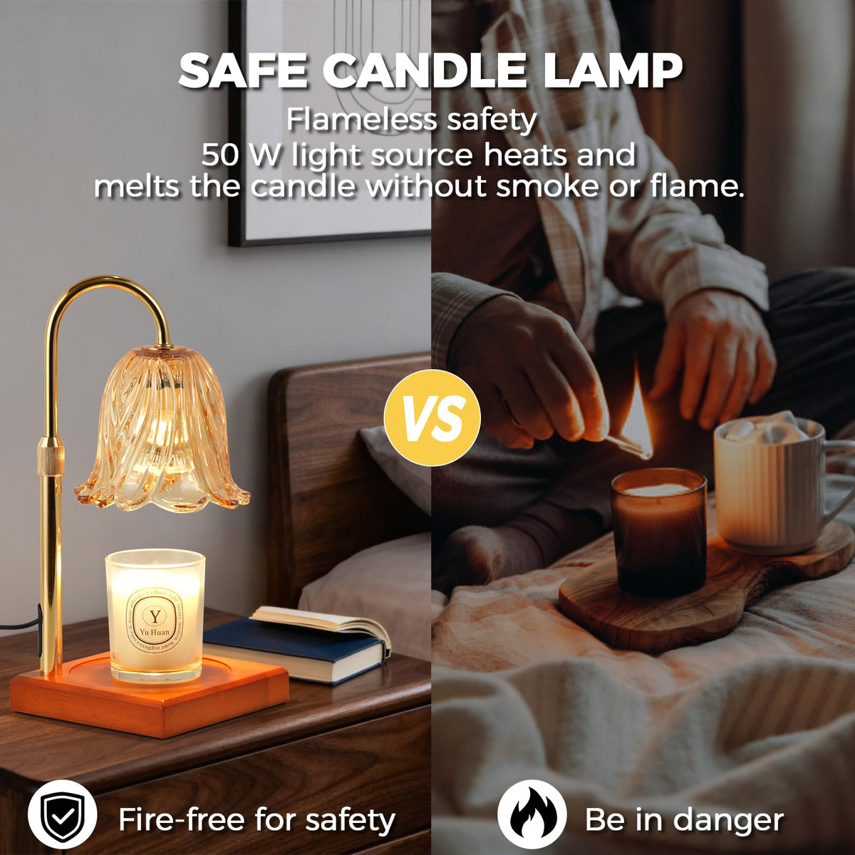Candle Warmer Lamp with Timer O657022