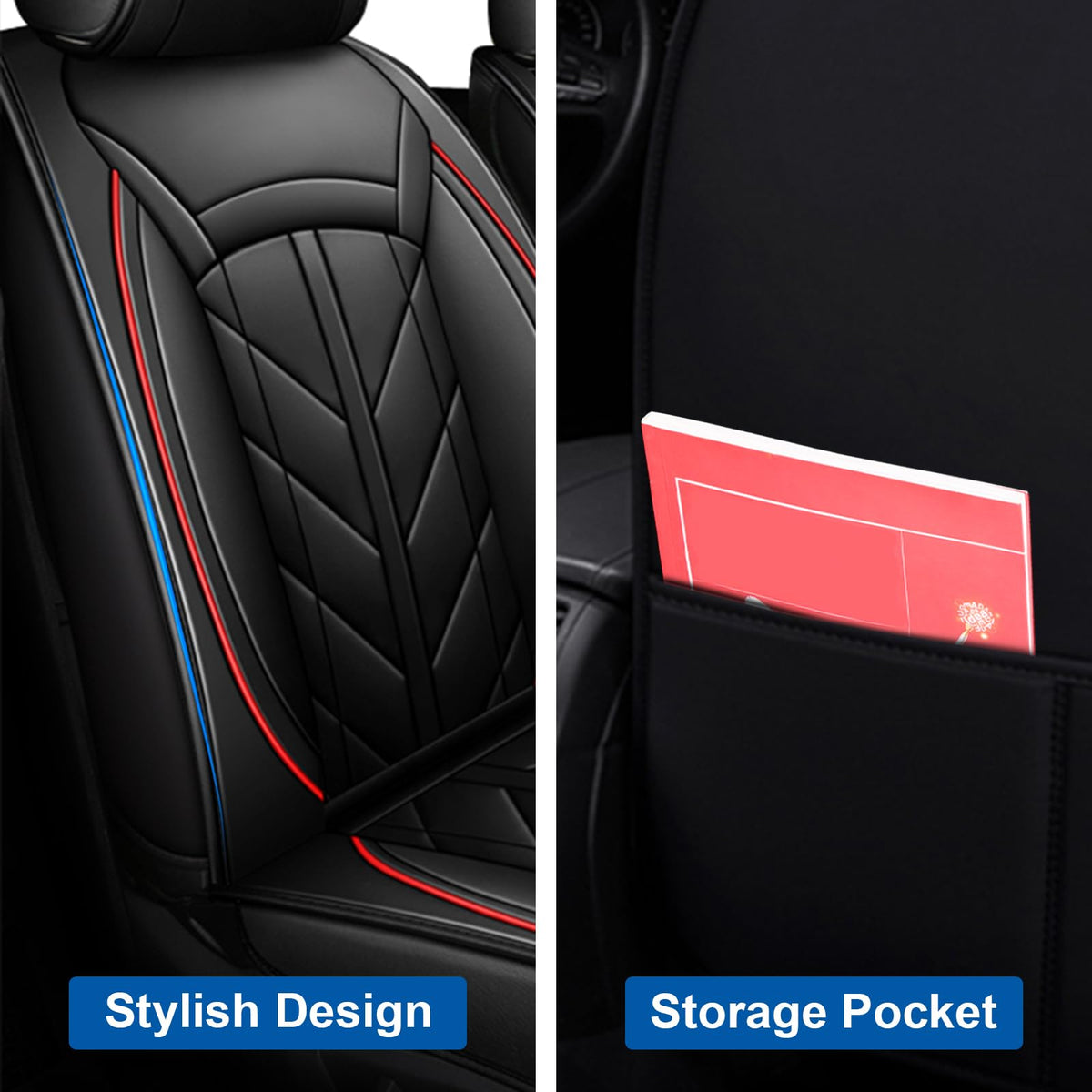 Waterproof Car Seat Covers Set of 5 B127