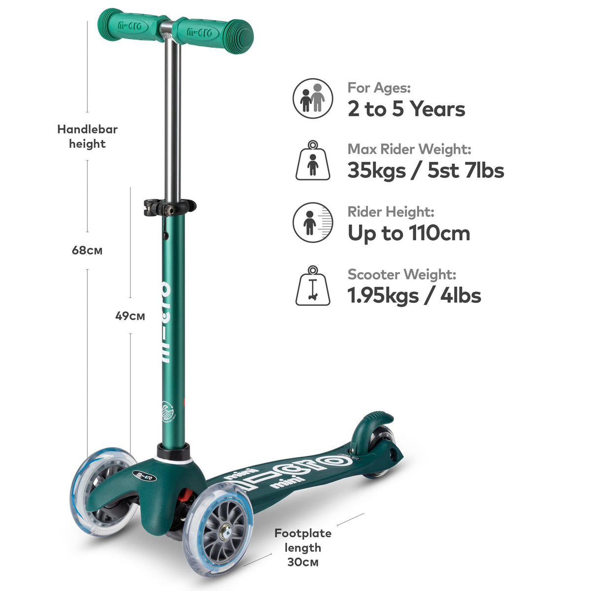 3-Wheel Kids Scooter K2830