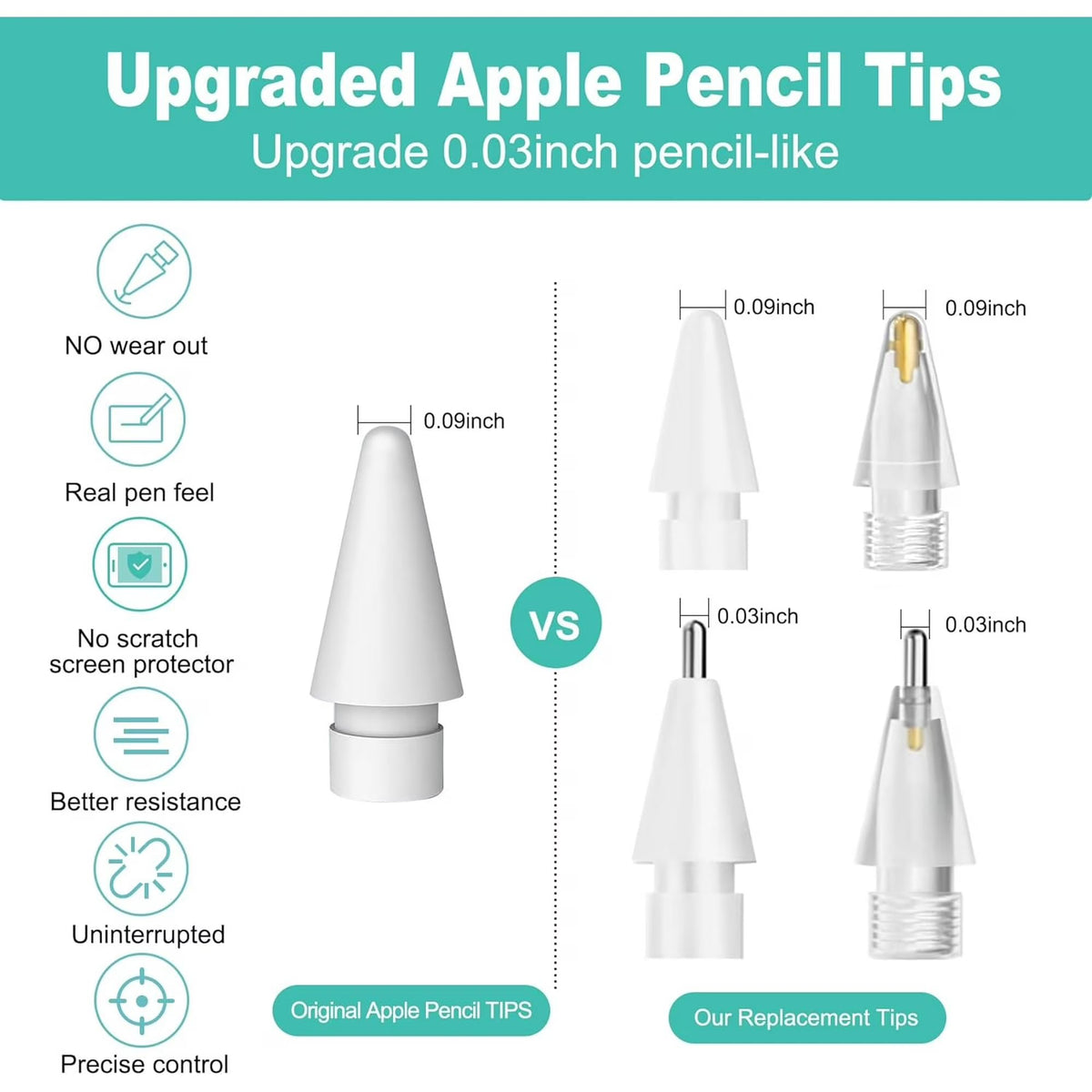 White Stylus Tips L173443