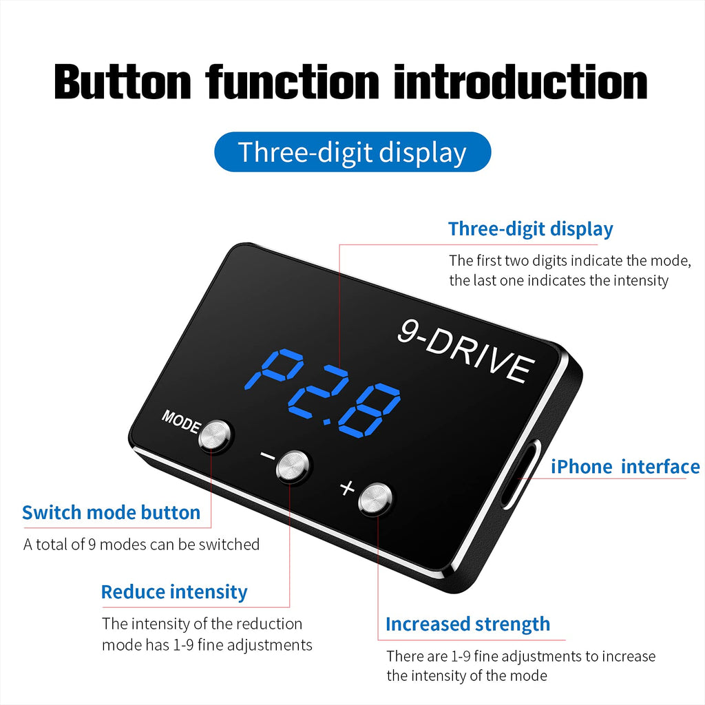 9 Drive Modes Electronic Accelerator Z7949
