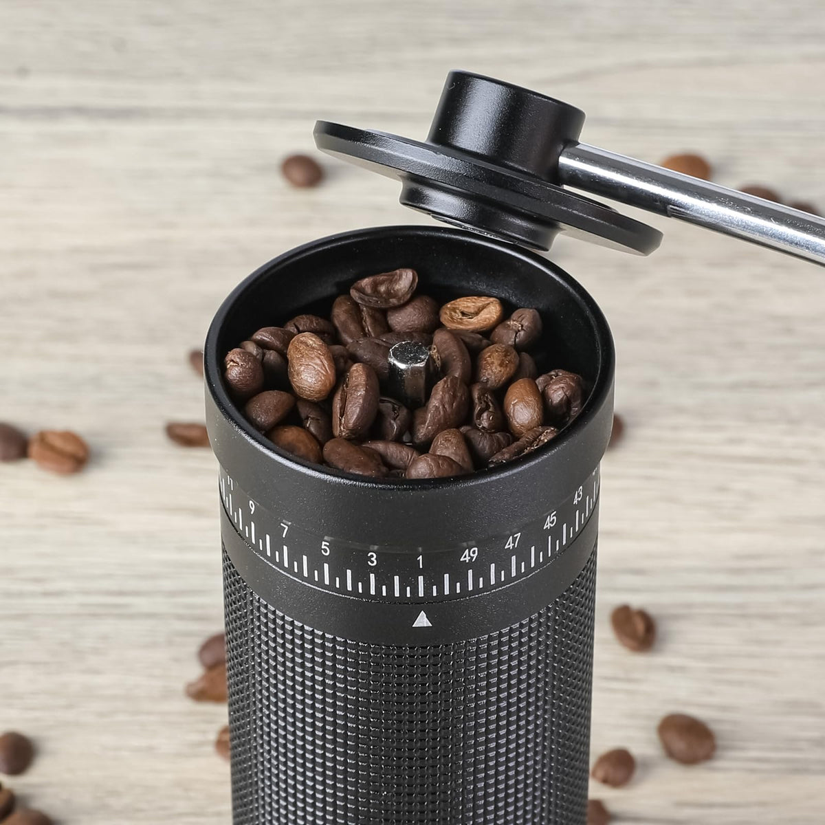 Manual Coffee Grinder with Stainless Steel Conical Burr C9152