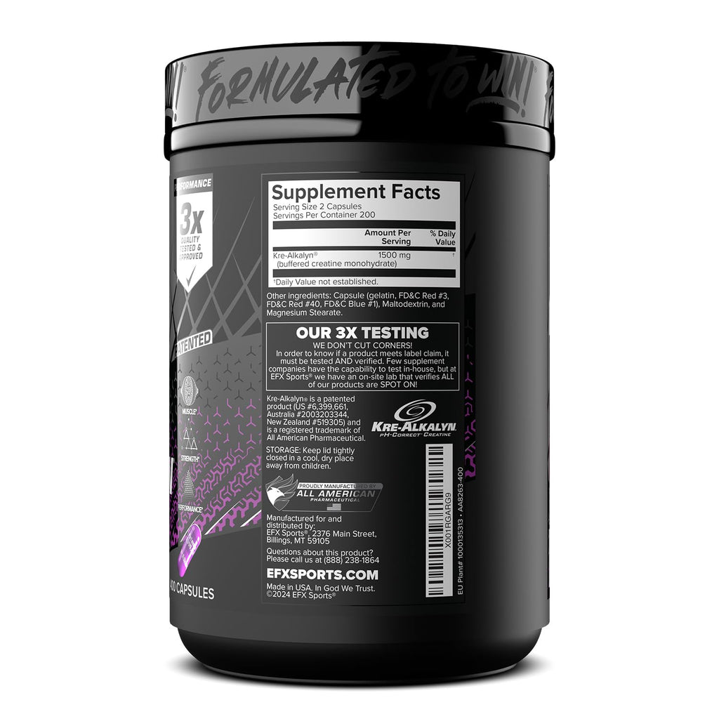 Creatine Monohydrate Capsules O298419