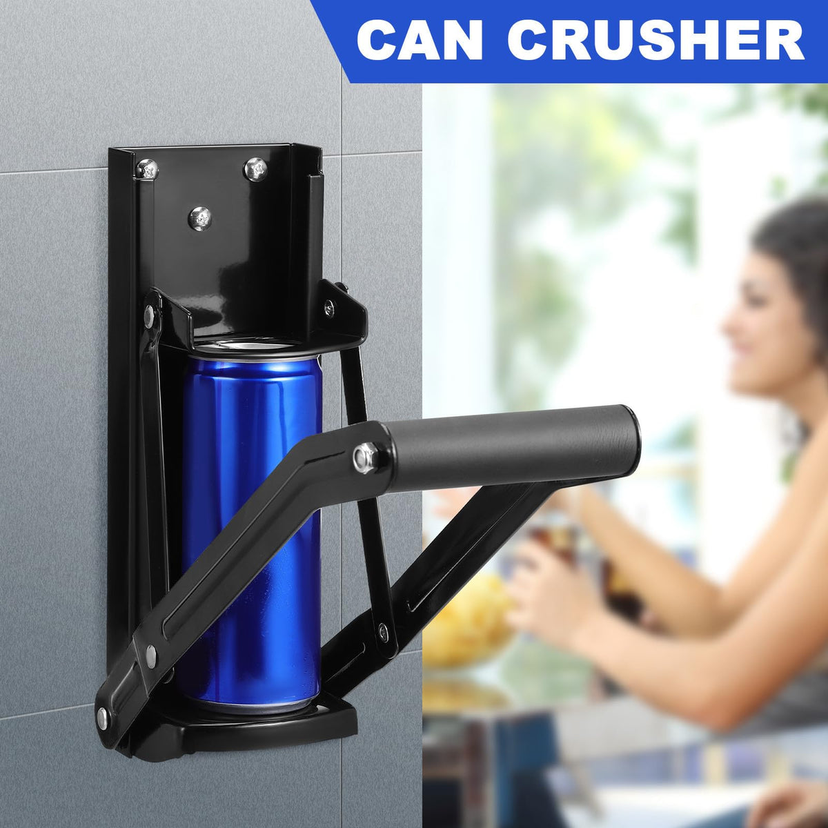 Stainless Steel Wall Mounted Can Crusher Z70103