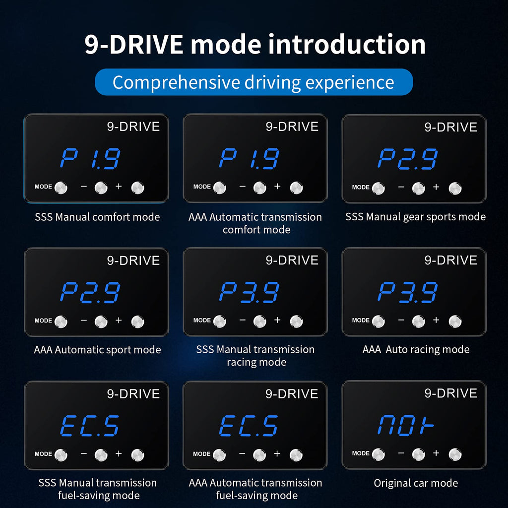 9 Drive Modes Electronic Accelerator Z7949