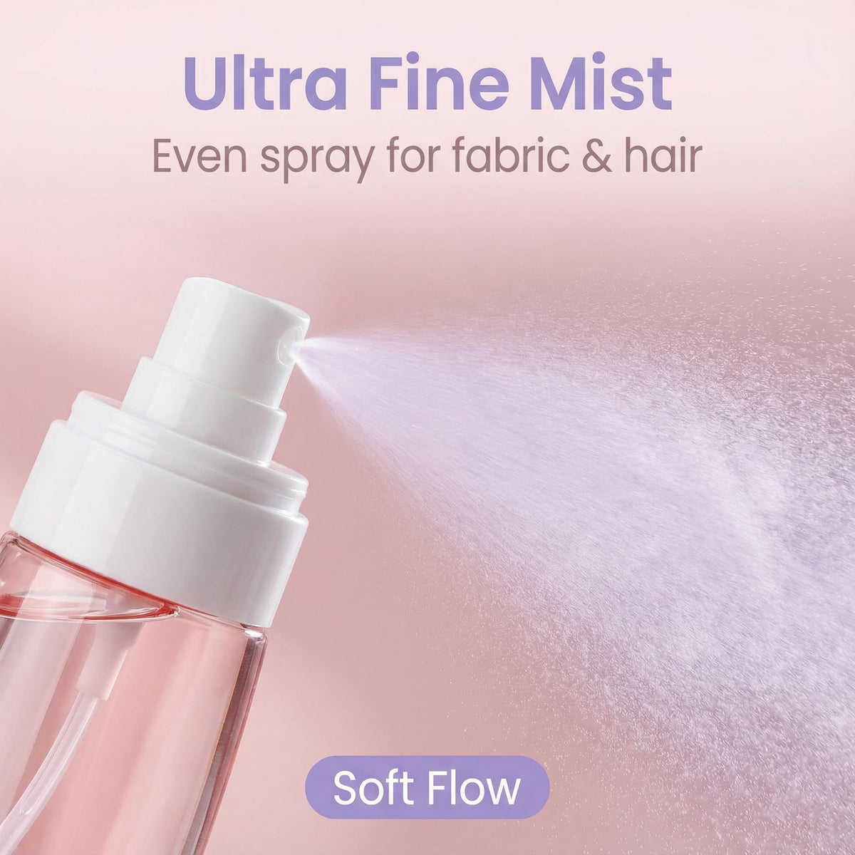 Pink 80ml Refillable Fine Mist Spray Bottle O227301