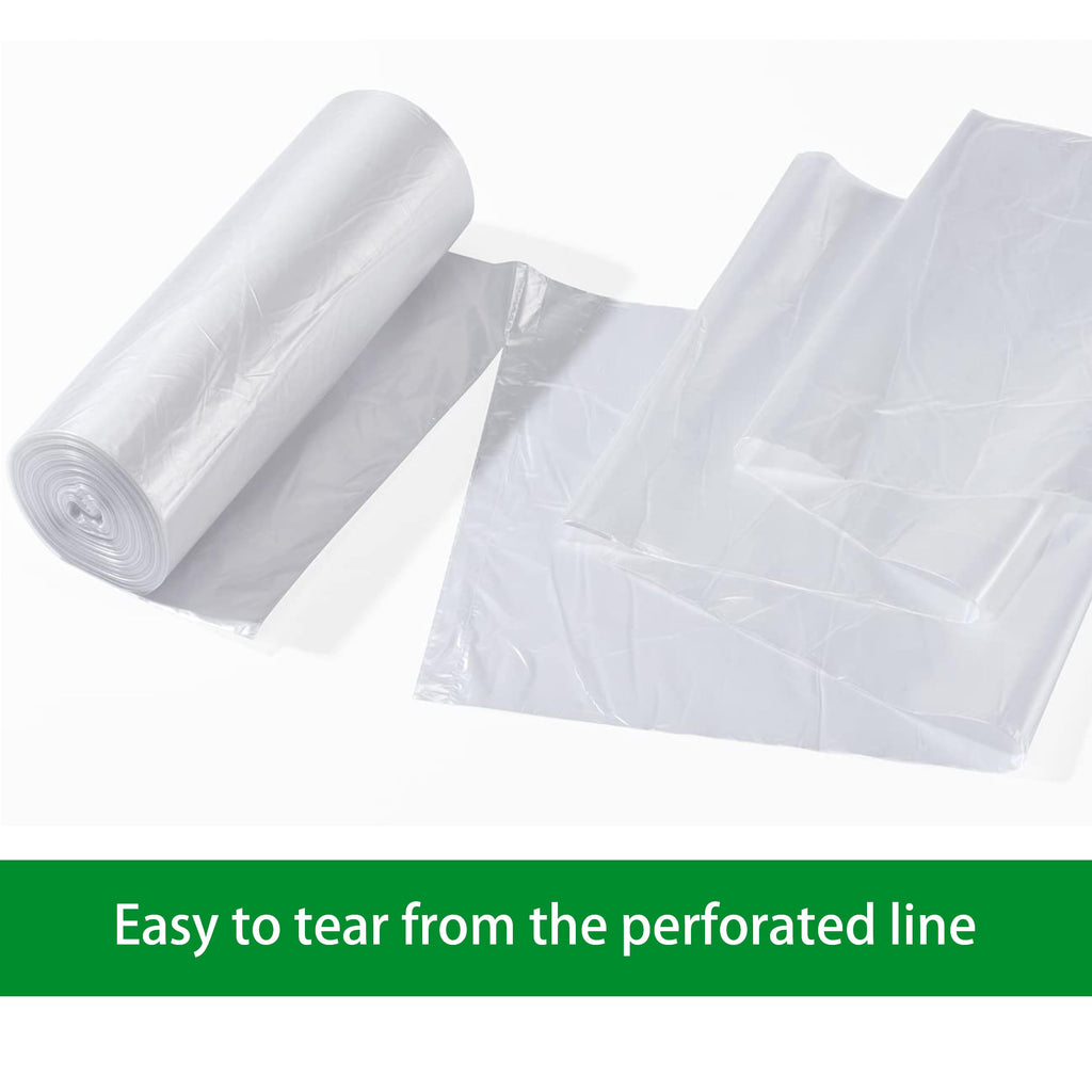 Clear 40-45 Gallon Trash Can Liners A964729