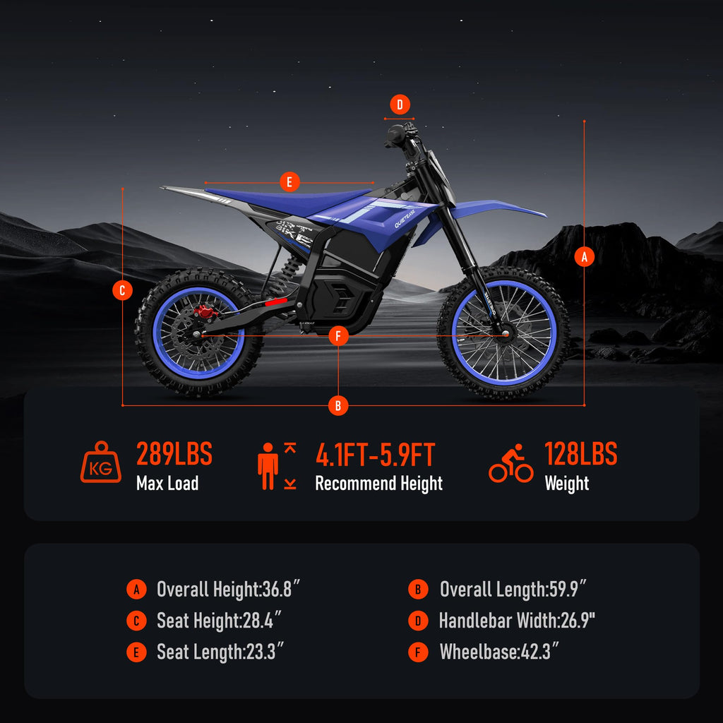 3000W Electric Dirt Bike for Adults Teens R595771
