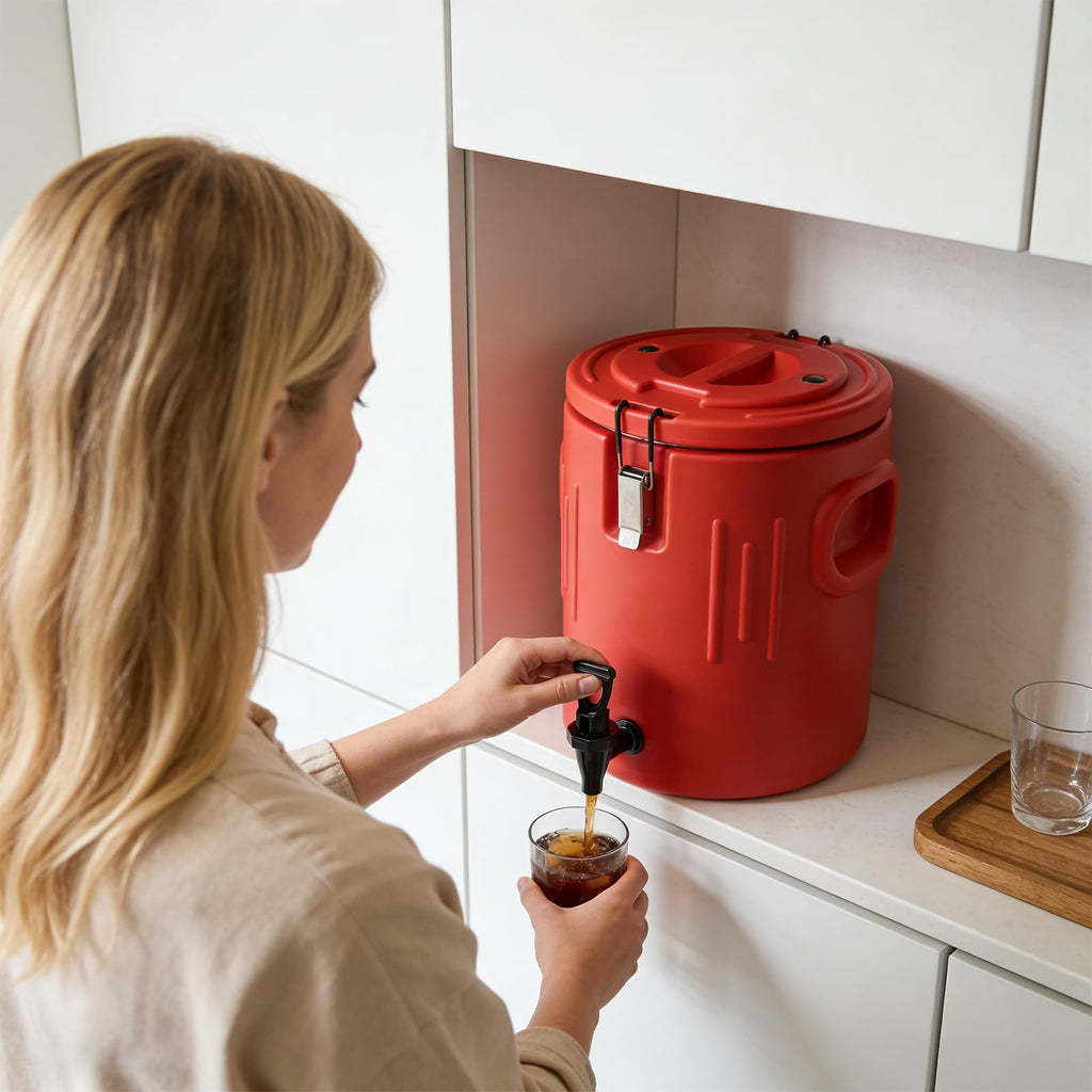 Insulated Beverage Dispenser with 304 Steel Interior I362
