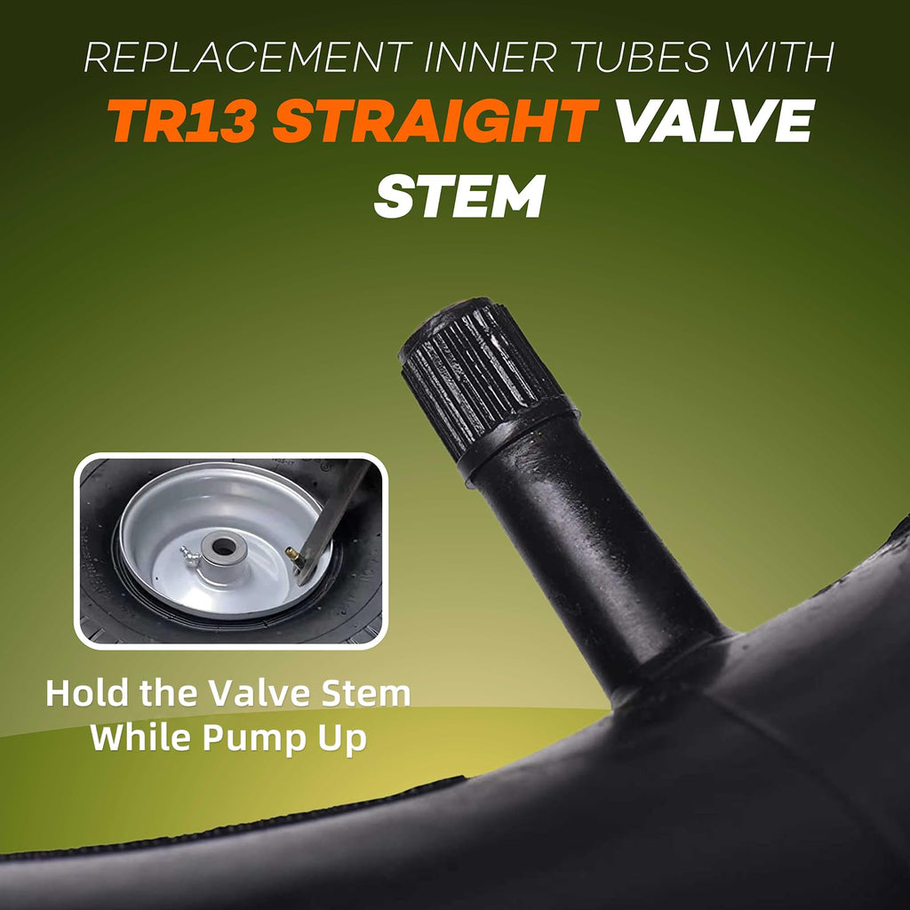 4.80/4.00-8" Inner Tube with TR-13 Straight Valve Stem (4-Pack) D698802