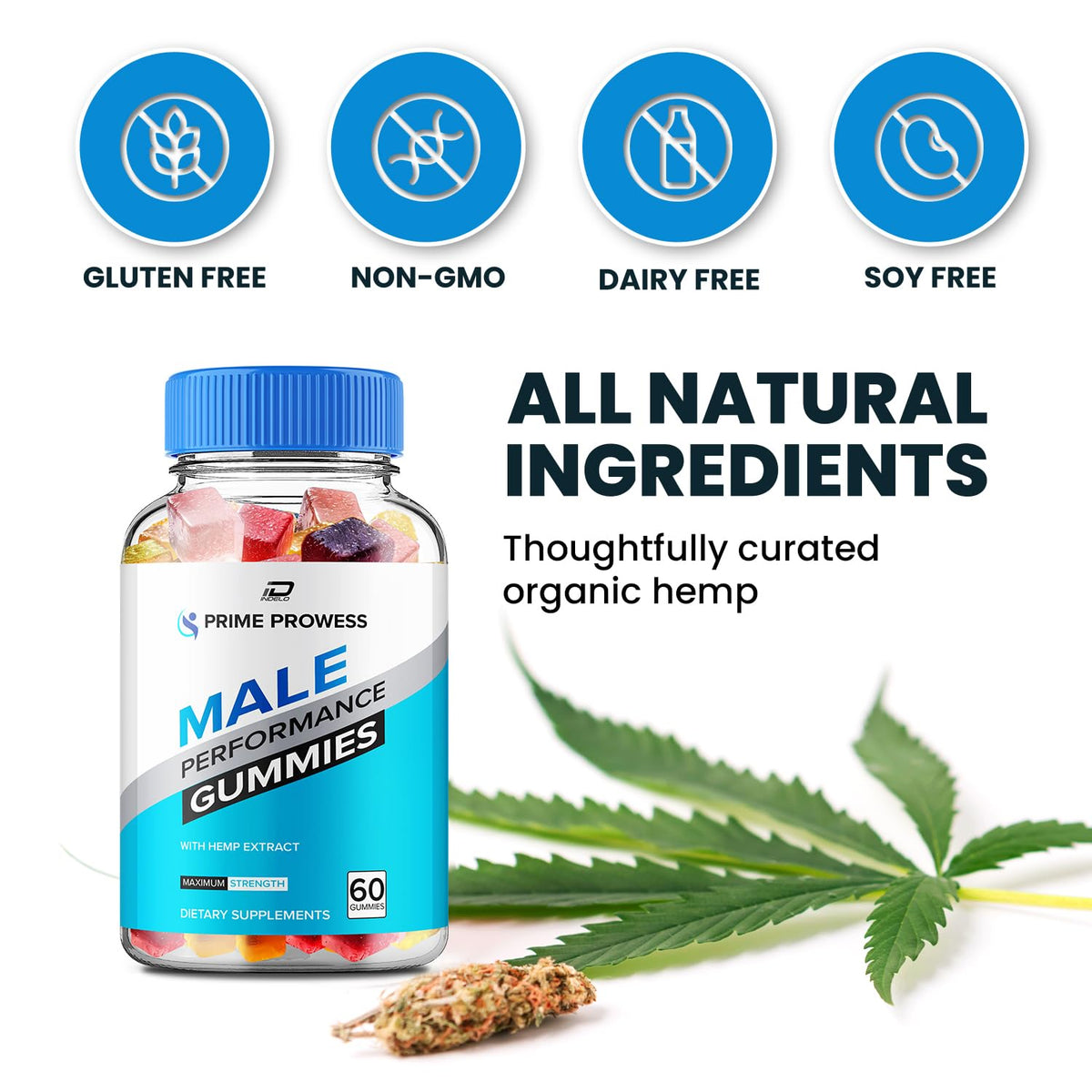 Hemp Gummies 60 Gummies F861