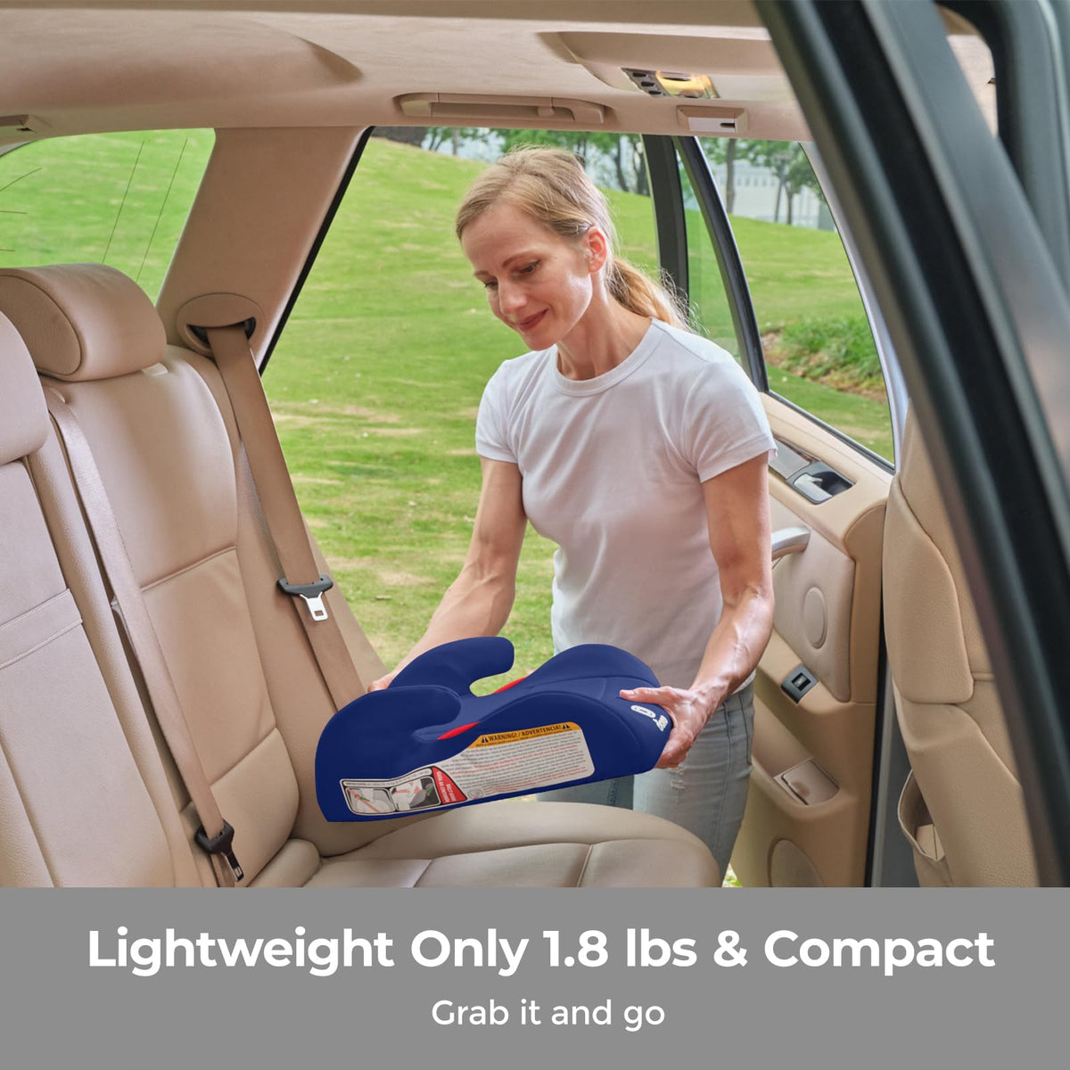 Backless Booster Car Seat, 40-100 lbs G4111