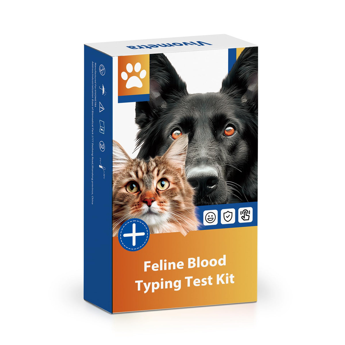 Cat Blood Typing Test Kit with Stainless Steel ID Tag K451