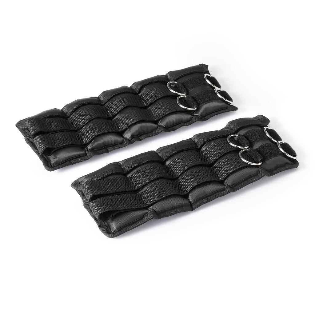 Adjustable Ankle Weights, Black J324