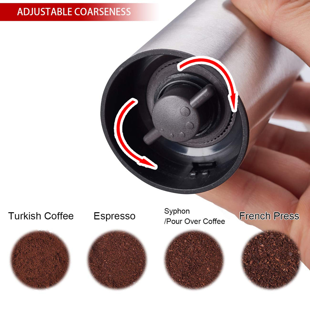 Coffee Grinder Stainless Steel Ceramic Conical Burr Q19960