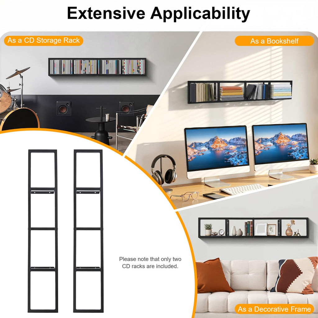 34 Inch DVD Shelves B4213