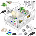 Small Turtle Tank Kit with Adjustable Lamp and Filter Z34213
