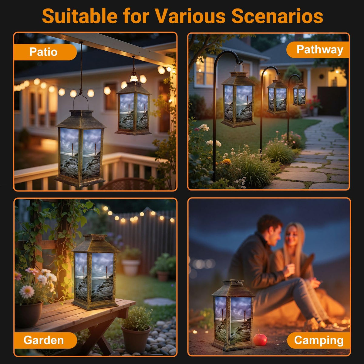 Waterproof LED Solar Lantern C859268