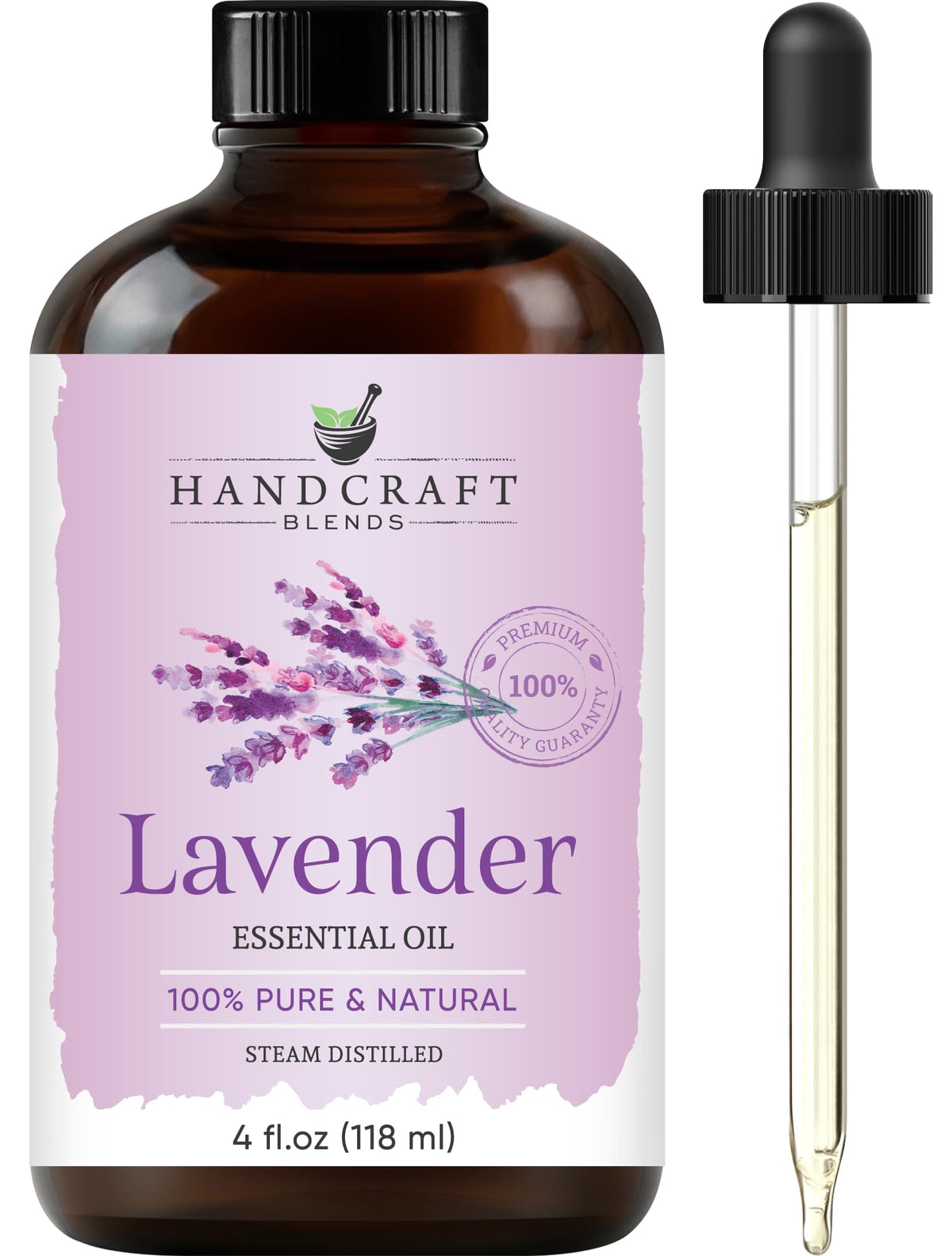 100% Pure & Natural Orange, Lavender, Peppermint Essential Oil Blend 4 Fl. Oz M236