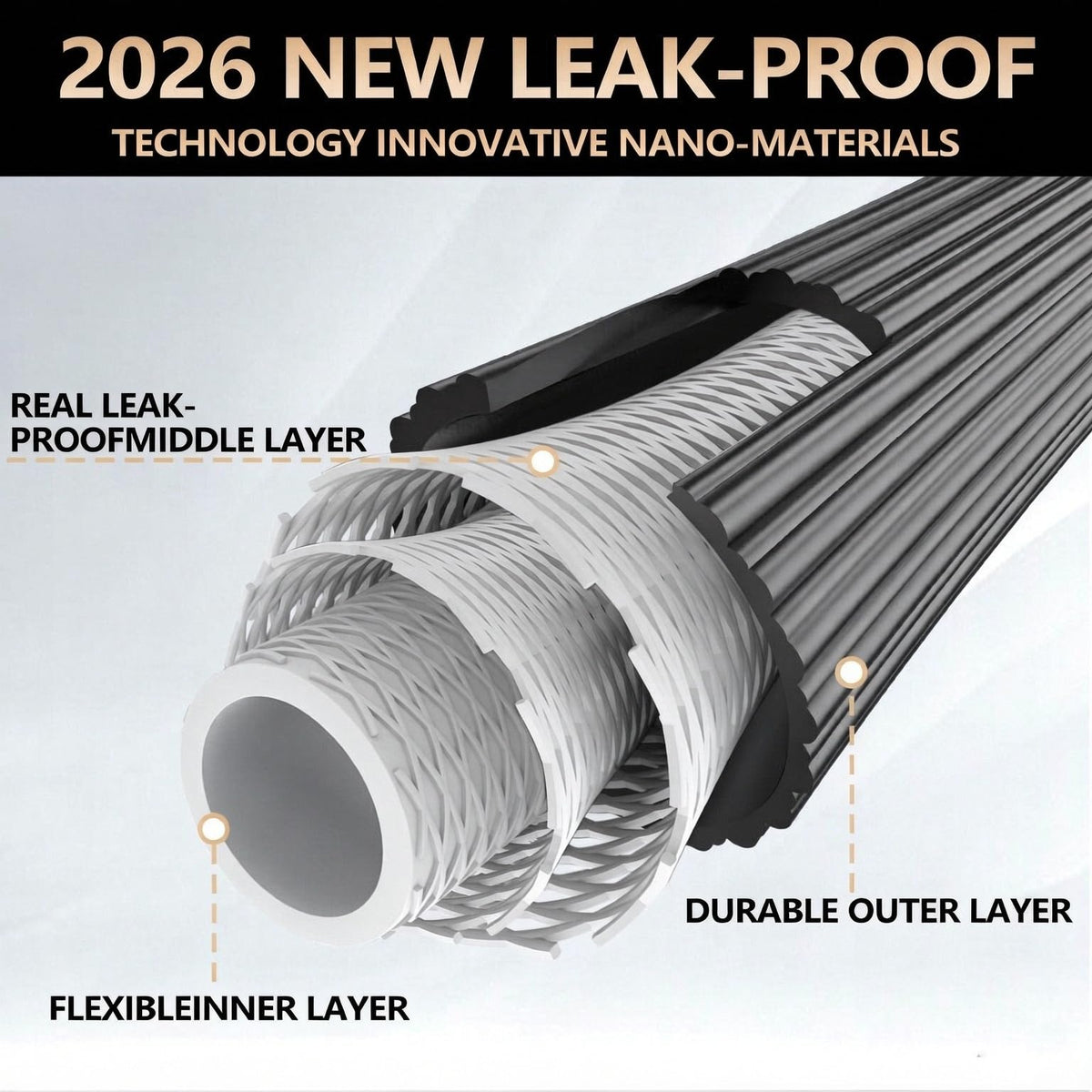100FT Flexible Garden Hose Y99436