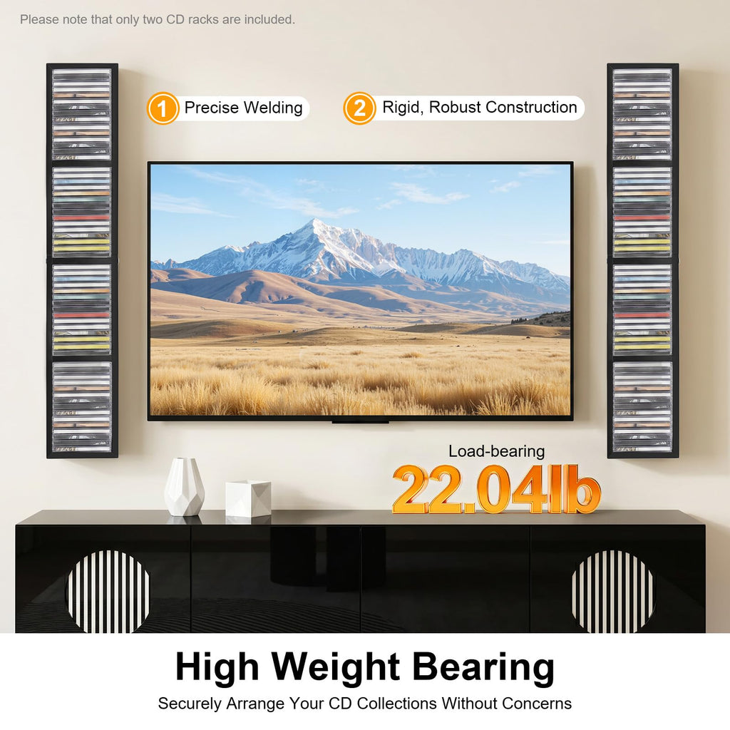 34 Inch DVD Shelves B4213
