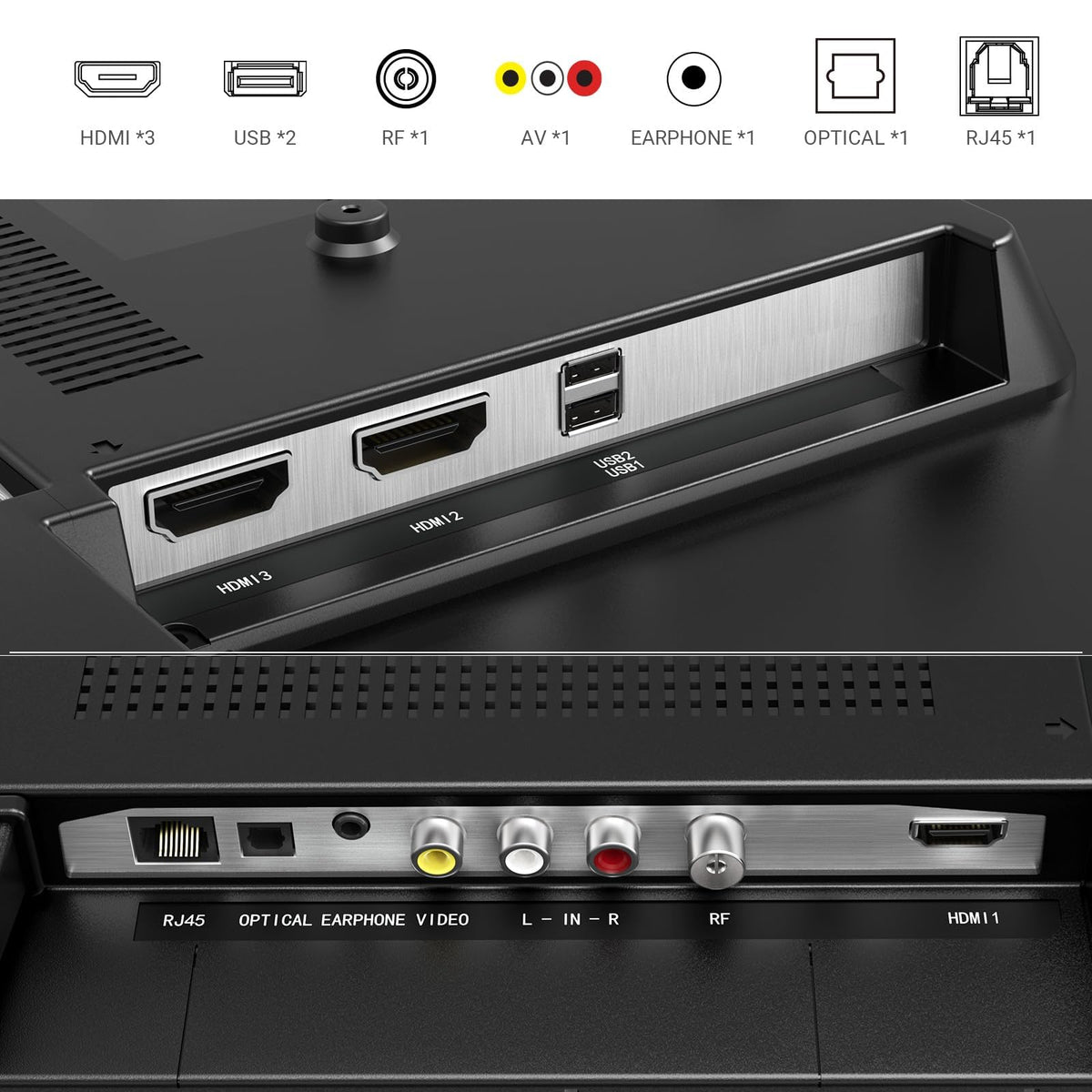 32 Inch 720P HD Smart LED TV F7051