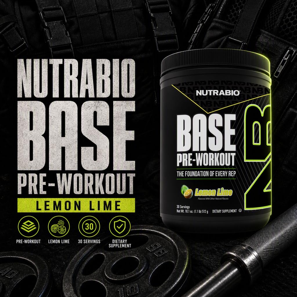 Sugar Free Pre-Workout Powder 30 Servings Lemon Lime X3635