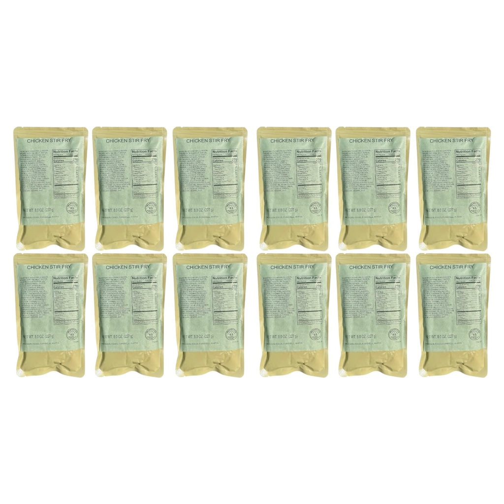 12 Pack Chicken Stir Fry Meal-Ready-to-Eat Entree W531226