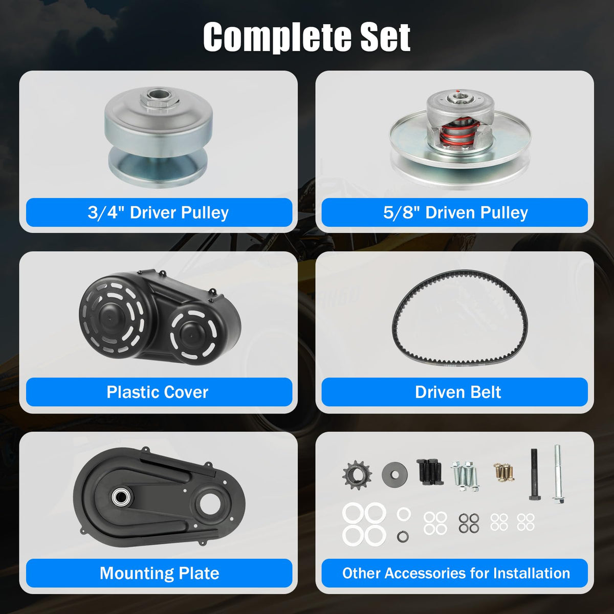 40 Series Torque Converter Kit for Go Kart M9581