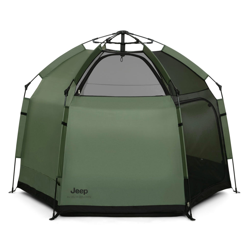 Olive Green Pop-Up Play Yard V9438