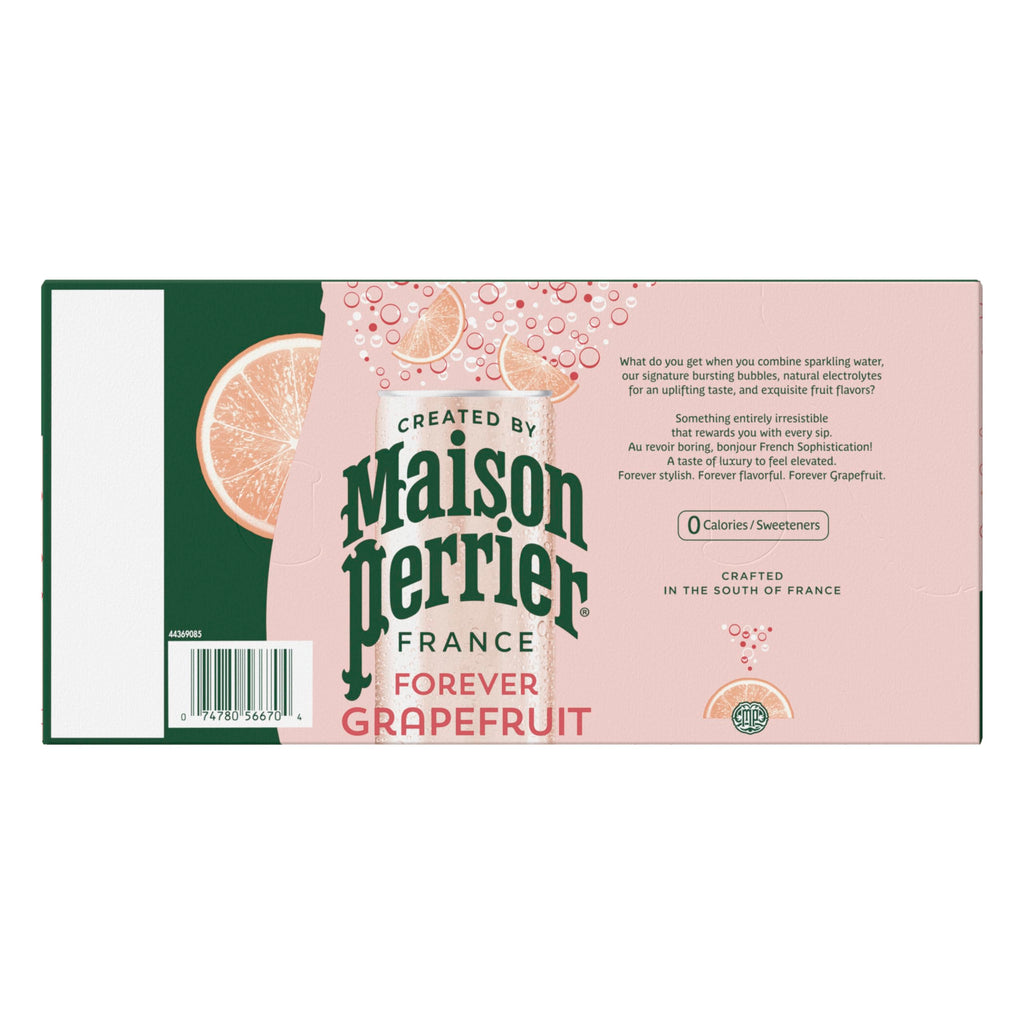 Grapefruit Flavored Sparkling Water, 11.15 Fl Oz Cans, 8 Count U522672