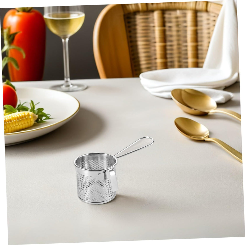 Stainless Steel Mesh Colander with Hook T86601