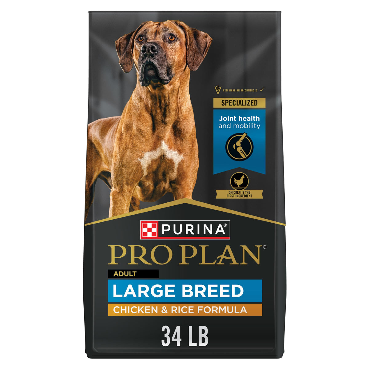 Chicken & Rice Dry Dog Food 34 lb Bag P357441