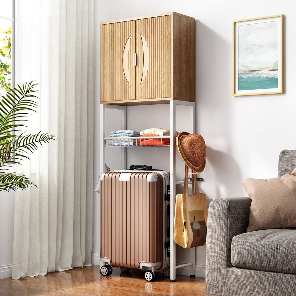 Over The Toilet Storage Cabinet with Adjustable Shelf Y84123