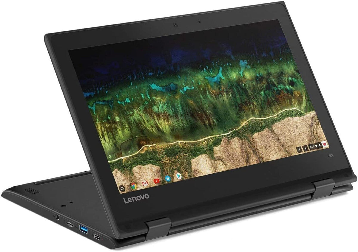 2-in-1 Laptop, 11.6in HD Touch, Intel Celeron N3450, 4 GB RAM, 32GB eMMC Drive, Webcam, Chrome OS I6108