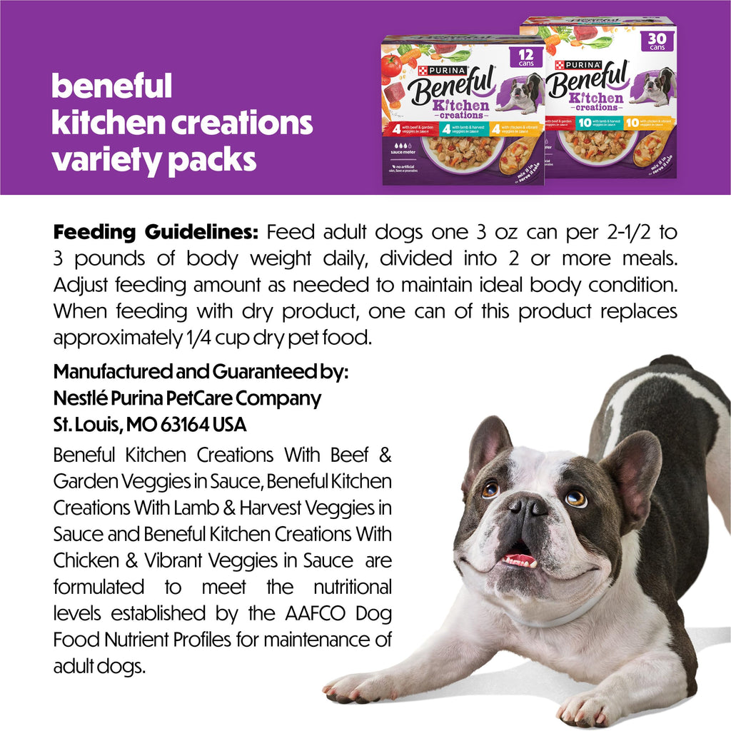 Wet Dog Food Variety Pack 30 3 oz Cans T622869