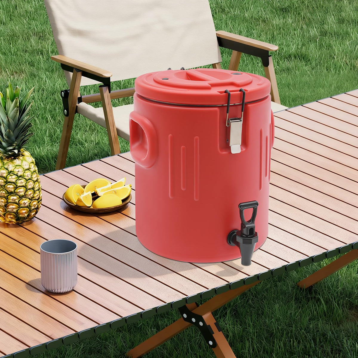 Insulated Beverage Dispenser with 304 Steel Interior I362