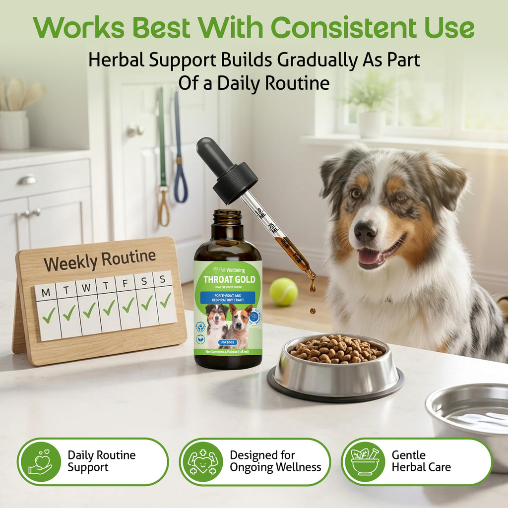 Throat Discomfort & Immune Care for Dogs, 4 oz G291