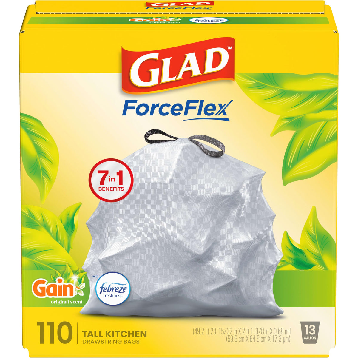 13 Gallon Tall Kitchen Trash Bags 110 Count R535484
