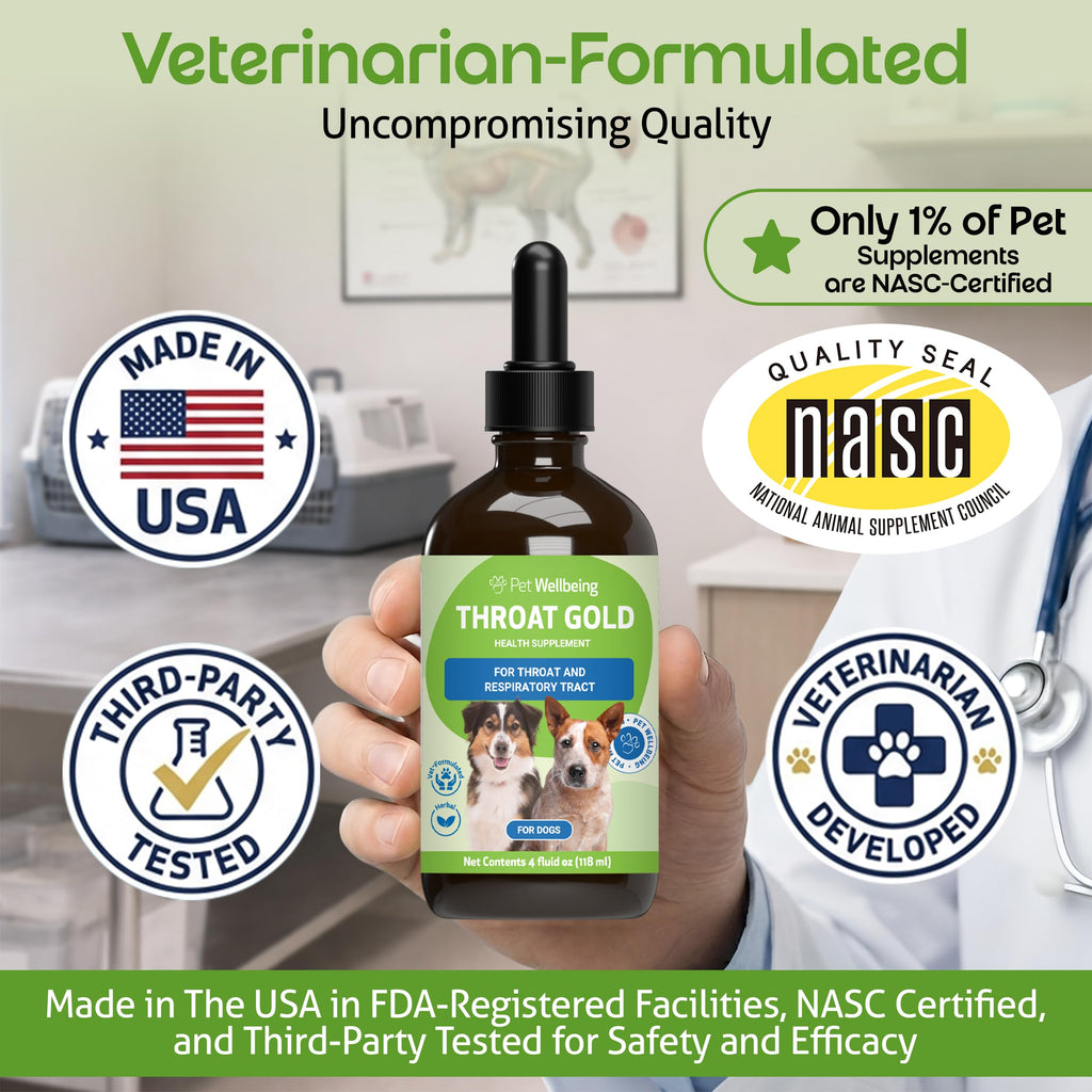 Throat Discomfort & Immune Care for Dogs, 4 oz G291