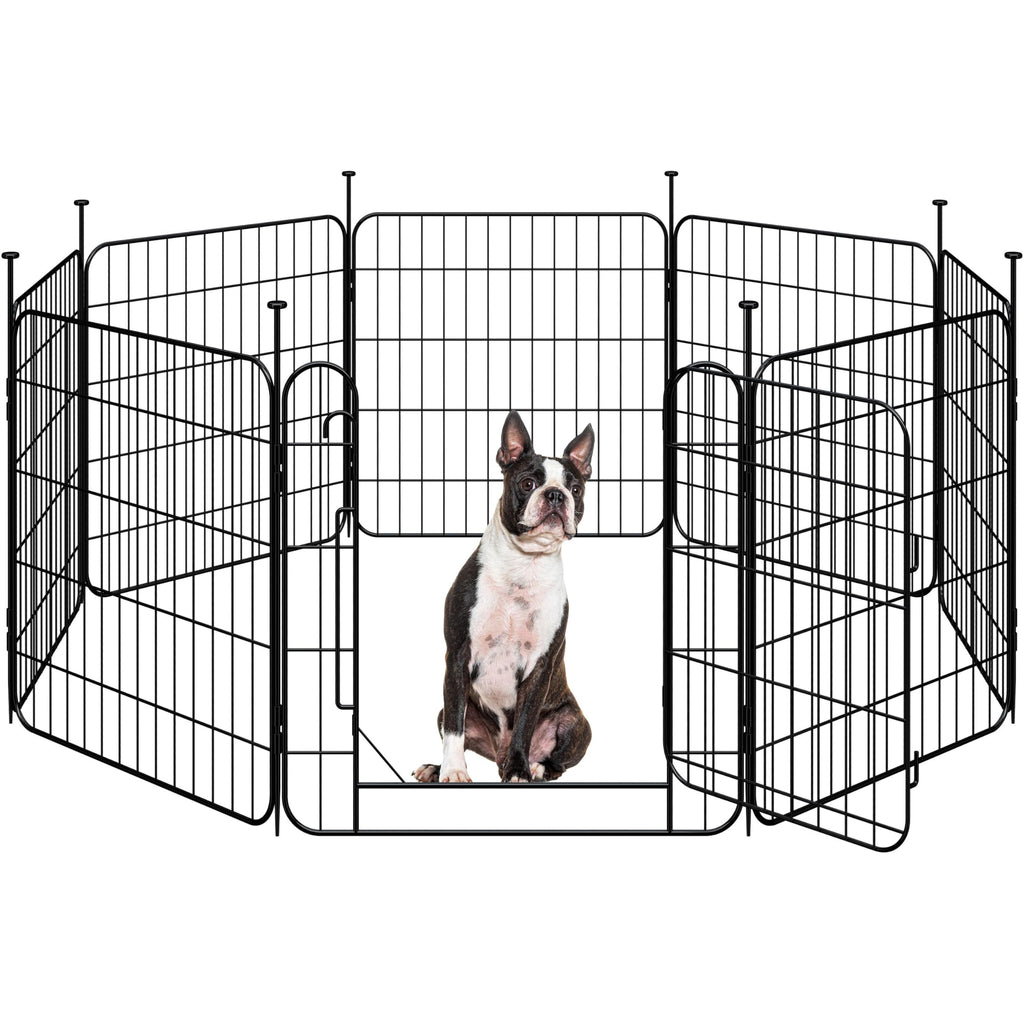 24in 8-Panel Expandable Dog Playpen I6357