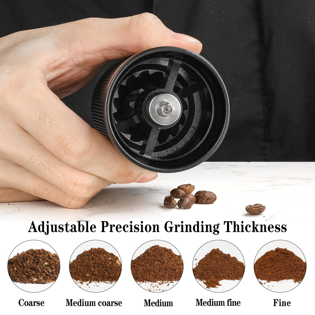 Manual Coffee Grinder with Stainless Steel Conical Burr C9152