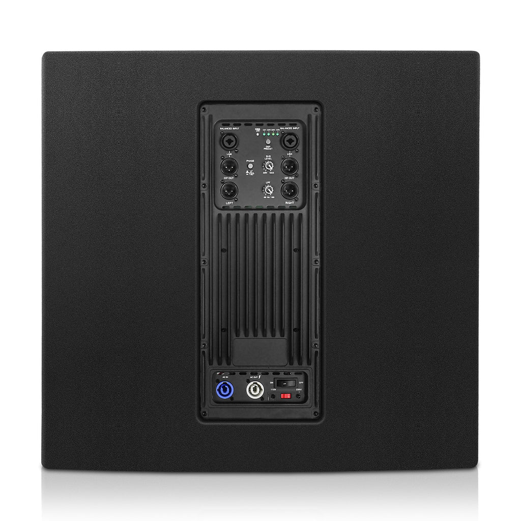 Powered Column Array Speaker System with 18" Subwoofer and Bluetooth H38998