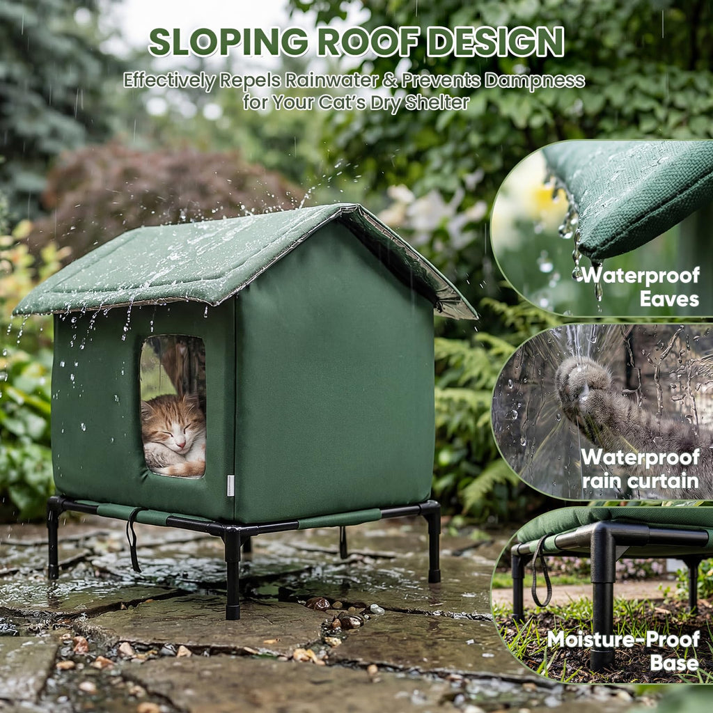 Weatherproof Insulated Cat Shelter G147