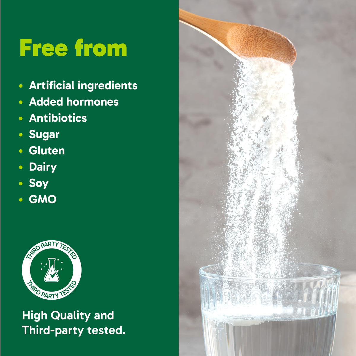 Hydrolyzed Collagen Peptides Powder 1.1 Pounds O6181